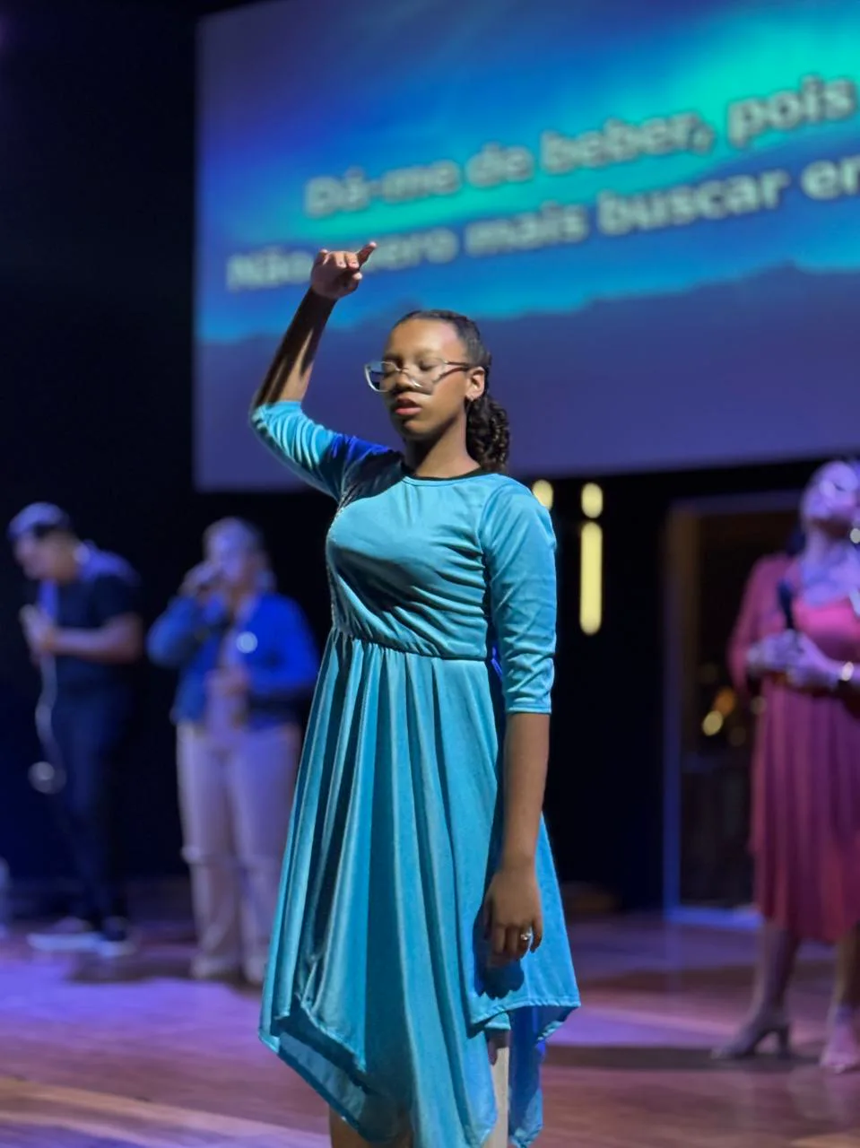Momento especial na Igreja Quadrangular Amamos Vidas — foto 42